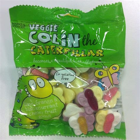 Are veggie Colin the caterpillar sweets vegan